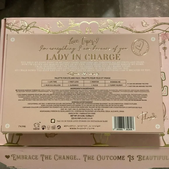 P. Louise “Lady in Charge” Love Tapes Eyeshadow Palette - BRAND NEW IN BOX 💕✨ - Picture 5 of 8